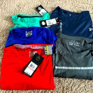 Men’s Under Armour Tops BRAND NEW WITH TAGS. 

(1)- XL
(3)- 2XL
(1)- 3XL